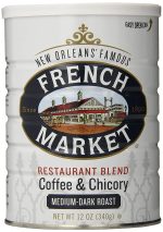 French Market Coffee, Coffee and Chicory Restaurant Blend, Medium-Dark Roast Ground Coffee, 12 Ounce Metal Can - Image 8